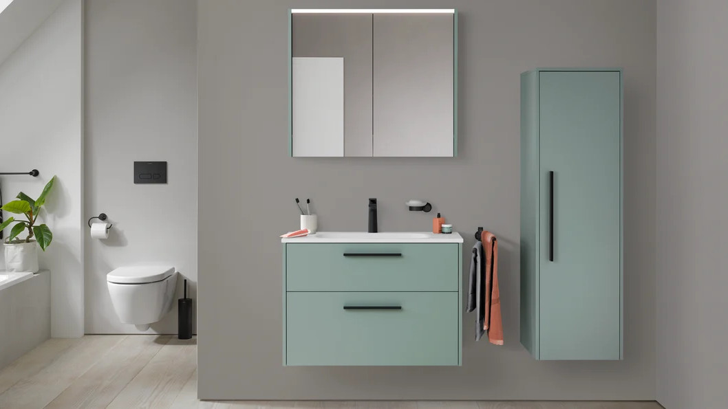 Wall-mounted bathroom units: benefits, hygiene and installation in ...