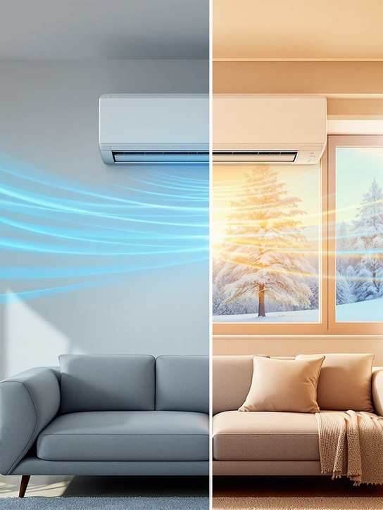 Climatisation réversible : économisez 40% sur votre chauffage