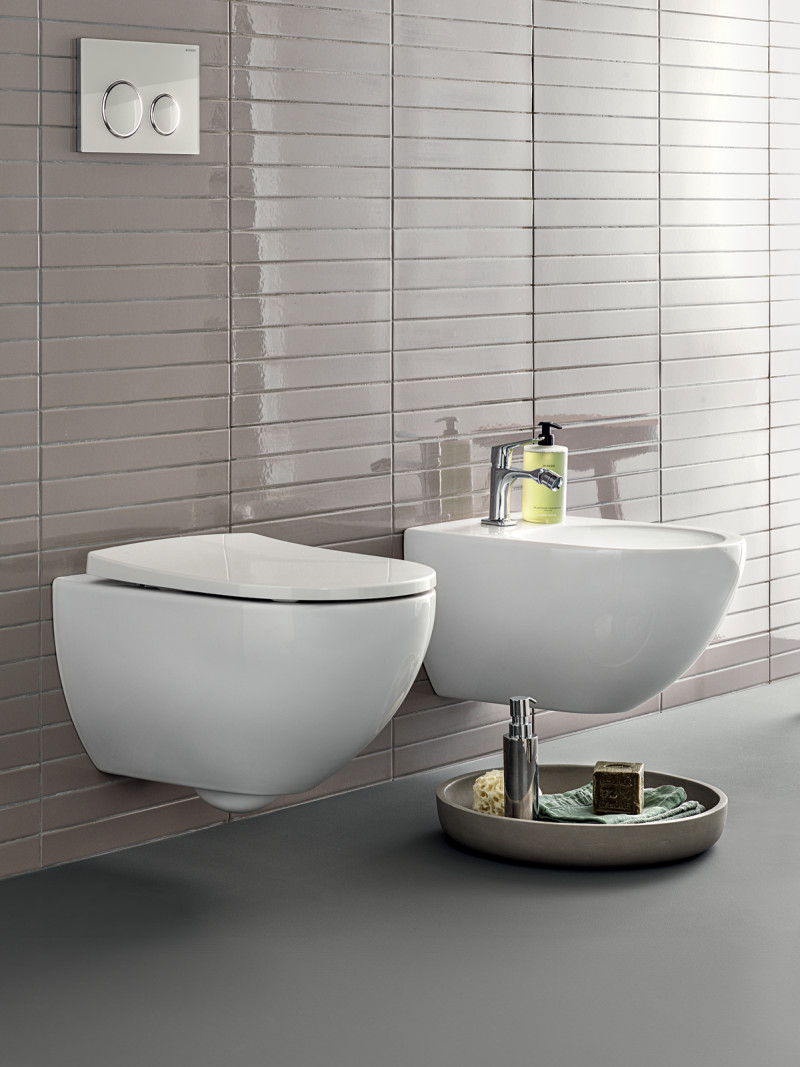 WC et bidet Geberit Caluna