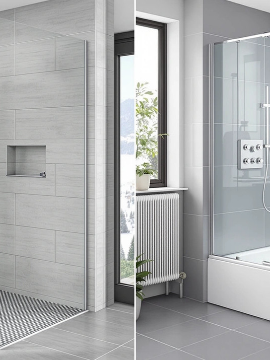 Wat is de beste keuze: een douchecabine of een inloopdouche? Facq-aankoopgids