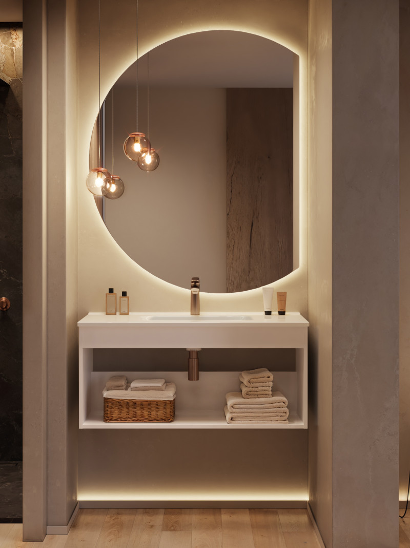 All our interior design ideas for your black and gold bathroom.