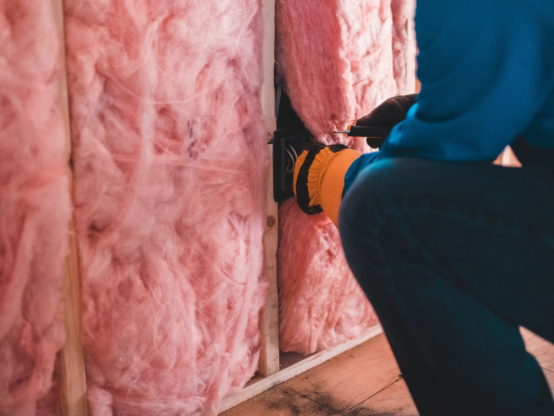 L’isolation du toit, du sol et des murs pour garder la chaleur à l’intérieur de la maison.